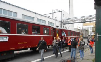 Historickým vlakem do pivovaru Radegast