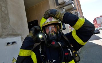 Požár kanceláří v Ostravě-Vítkovicích