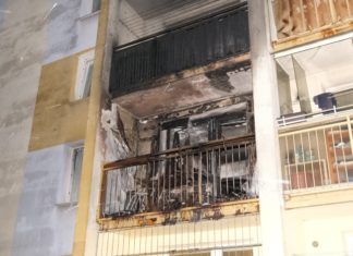 Požár ostravského balkonu za 400 tisíc korun