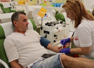 Jubilejní dárce s 300 odběry plazmy v Ostravě