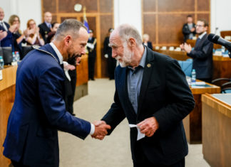 Ostrava udělila čestné občanství Ivanu Binarovi