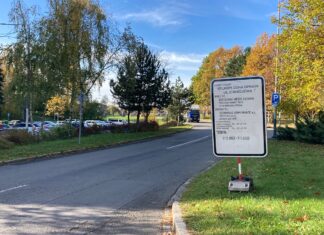 Ulice Bedřicha Nikodéma v Porubě neprojedete