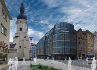 Výstavba polyfunkčního domu VÁCLAV v Ostravě byla zahájen