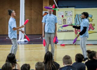 Cirkus v ostravských školách