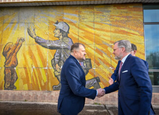 Premiér Petr Fiala navštívil Moravskoslezský kraj