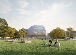 Sad Dr. Milady Horákové se po proměně stane důstojným partnerem nového koncertního sálu