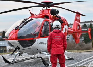 Ostravští letečtí záchranáři hlásí nárůst počtu záchranných akcí za loňský rok. Vrtulník vzlétl k 613 zásahům