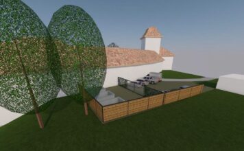 Na Slezskoostravském hradě probíhají rozsáhlé opravy