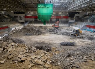 Pokračuje rozsáhlá rekonstrukce multifunkčního areálu v Ostravě-Porubě