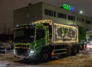 Odpadové služby na Nový rok