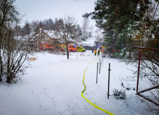 Při požáru kotelny ve Vlkovicích byl zraněn jeden člověk, vznikla škoda za 100 tisíc korun