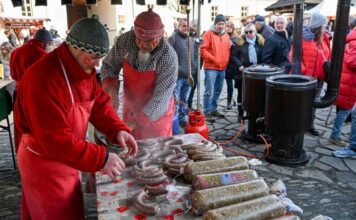 Masopustní veselí a barvitá oslava konce zimy na hradě