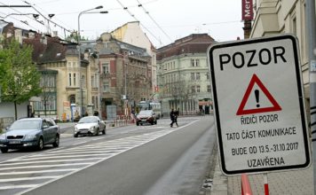 Řidiči obrňte se trpělivostí pří jízdě centrem Ostravy, začíná rekonstrukce Českobratrské ulice