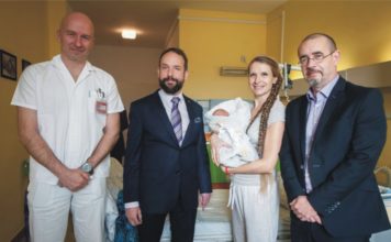 První letošní ostravské a zároveň moravskoslezské miminko