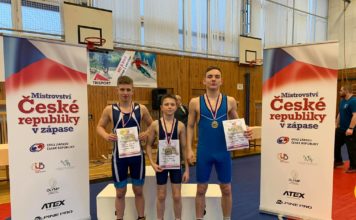 Tři mistři ČR v zápase ve volném stylu