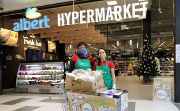 Albert děkuje zákazníkům. Ve Sbírce potravin darovali v jeho obchodech rekordních 65 842 kilo potravin pro potřebné