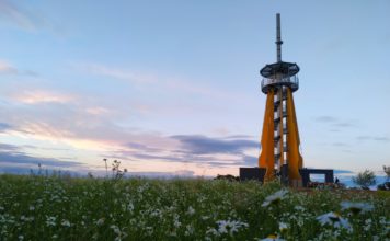Nově otevřená rozhledna v Blahutovicích, místní části Jeseníku nad Odrou, je součástí stezky Silesianka