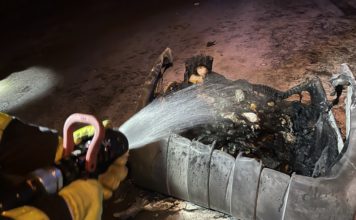 V průběhu oslav příchodu nového roku hasiči likvidovali na pět desítek požárů