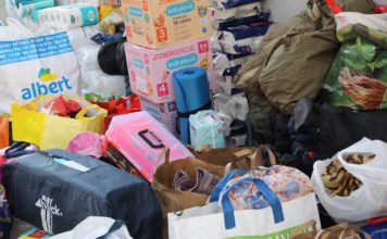 Materiální pomoc Ukrajině