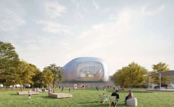 Sad Dr. Milady Horákové se po proměně stane důstojným partnerem nového koncertního sálu