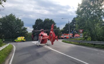 Hasiči zasahovali u vážné dopravní nehody ve Studénce