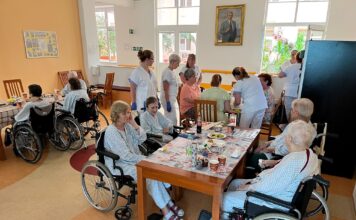 Kreativní tvoření opět nadchlo pacienty LDN Klokočov