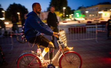 Cyklosvětluška aneb světýlka naděje pro Marušku Kučerovou