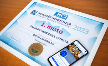 Nejspokojenější pacienti jsou podle výsledků celorepublikového průzkumu ve FN Ostrava, která má také nejlepší online komunikaci