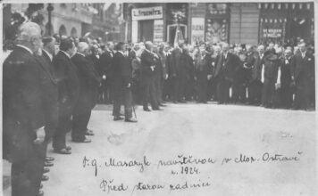 Návštěva T. G. Masaryka v Ostravě