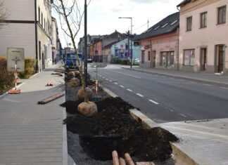 Práce na ulici Přemyslovců spějí do finále, zítra bude komunikace zprovozněna pro městskou hromadnou dopravu