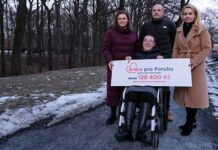 Díky sbírce může Karin rehabilitovat