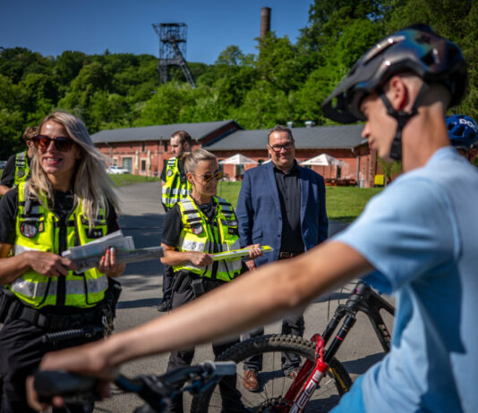 Městská policie Ostrava intenzivně podporuje bezpečnost cyklistů
